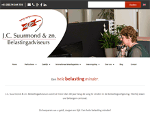 Tablet Screenshot of jcsuurmond.nl